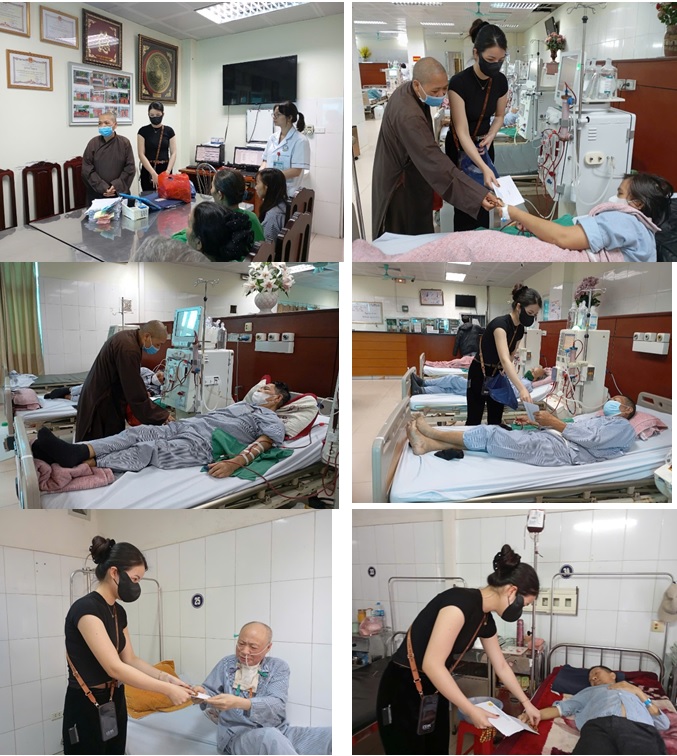 THĂM, ĐỘNG VIÊN VÀ TRAO TẶNG HƠN 50 TRIỆU ĐỒNG ĐẾN VỚI 53 BỆNH NHÂN HOÀN CẢNH KHÓ KHĂN