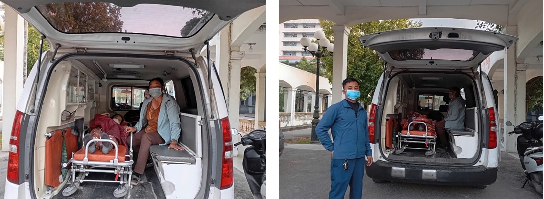 CHUYẾN XE 0 ĐỒNG HỖ TRỢ MIỄN PHÍ  BỆNH NHÂN THUỘC ĐỐI TƯỢNG BẢO TRỢ XÃ HỘI