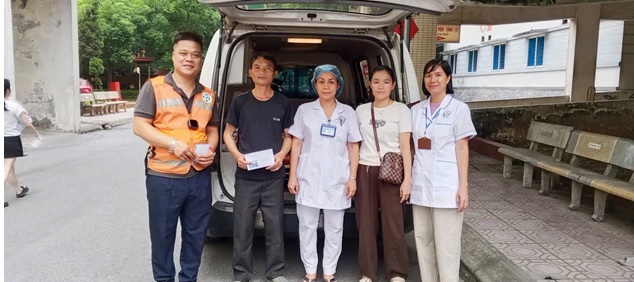 CHUYẾN XE 0  ĐỒNG SỐ 16: ĐƯA BỆNH NHÂN 14 TUỔI VỀ QUÊ  TIẾP TỤC HÀNH TRÌNH ĐIỀU TRỊ