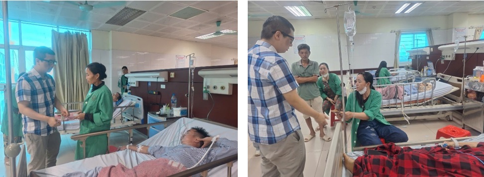 LAN TỎA YÊU THƯƠNG – HƠN 6 TRIỆU ĐỒNG HỖ TRỢ CÁC BỆNH NHÂN KHÓ KHĂN LAN TỎA YÊU THƯƠNG – HƠN 6 TRIỆU ĐỒNG HỖ TRỢ CÁC BỆNH NHÂN KHÓ KHĂN