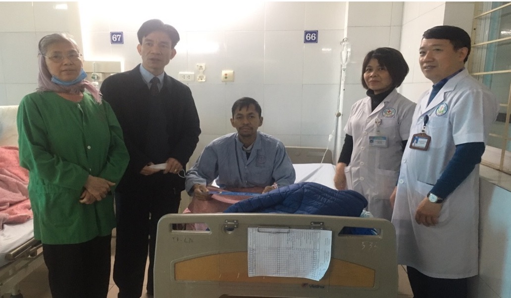 THĂM, ĐỘNG VIÊN, TRAO QUÀ TẾT CHO 14 BỆNH NHÂN CÓ HOÀN CẢNH KHÓ KHĂN