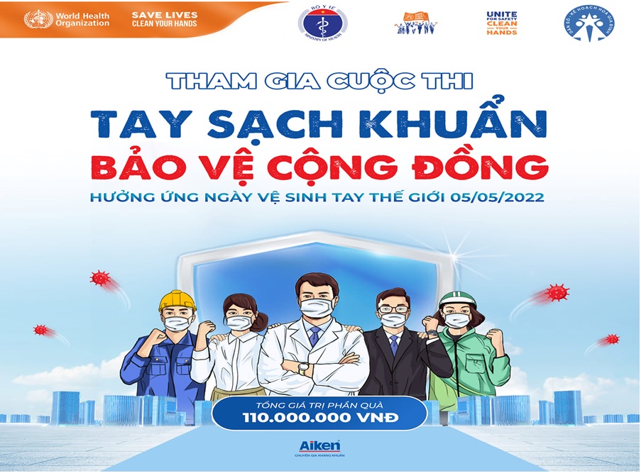 HƯỞNG ỨNG NGÀY VỆ SINH TAY THẾ GIỚI  