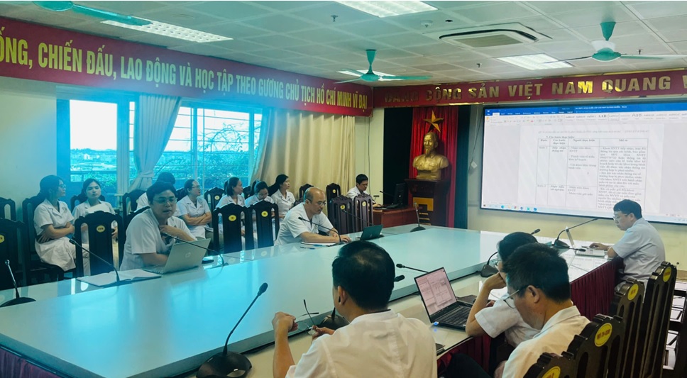 CHUẨN HÓA TỪ ĐÀO TẠO ĐẾN THỰC HÀNH  – BỆNH VIỆN TỪNG BƯỚC HOÀN THIỆN HỆ THỐNG SOP