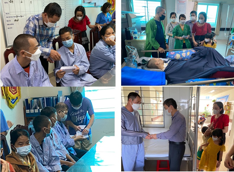 TRÂN QUÝ CÁC HOẠT ĐỘNG TỪ THIỆN DÀNH TẶNG CHO BỆNH NHÂN TẠI BỆNH VIỆN ĐA KHOA TỈNH BẮC NINH.