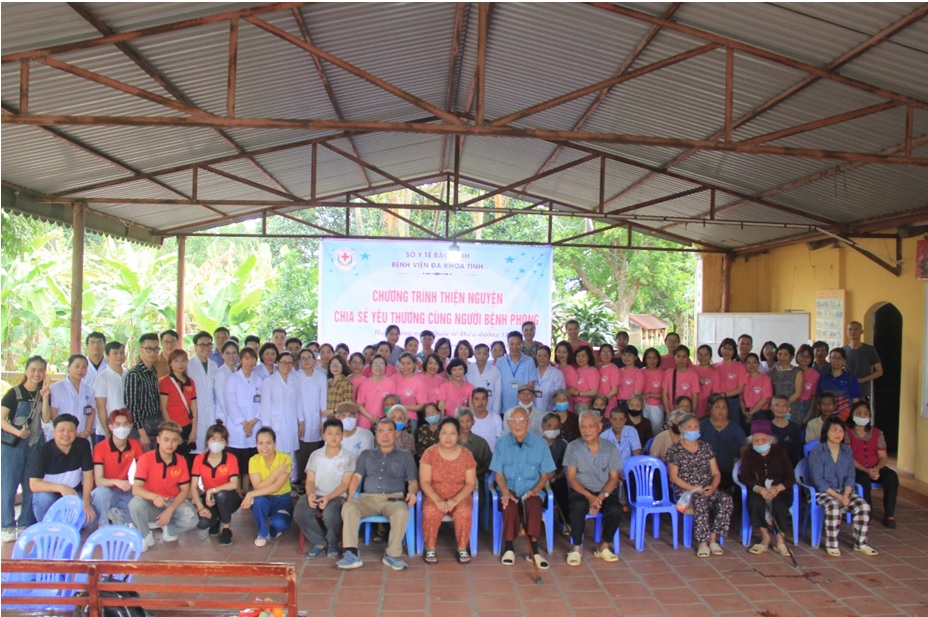 CHƯƠNG TRÌNH THIỆN NGUYỆN CHIA SẺ THÔNG ĐIỆP YÊU THƯƠNG CÙNG NGƯỜI BỆNH PHONG – BỆNH VIỆN DA LIỄU