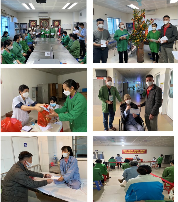 TRAO QUÀ TẾT CHO BỆNH NHÂN CÓ HOÀN CẢNH KHÓ KHĂN NHÂN DỊP TẾT NGUYÊN ĐÁN NHÂM DẦN NĂM 2022 TRAO QUÀ TẾT CHO BỆNH NHÂN CÓ HOÀN CẢNH KHÓ KHĂN NHÂN DỊP TẾT NGUYÊN ĐÁN NHÂM DẦN NĂM 2022