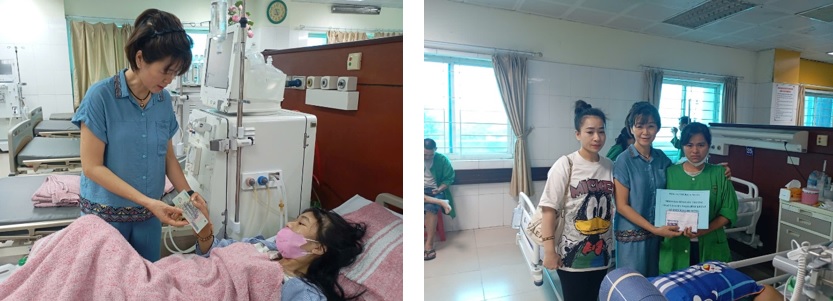 NHÓM GIA ĐÌNH YÊU THƯƠNG – TRAO GỬI YÊU THƯƠNG  ĐẾN NGƯỜI BỆNH KHÓ KHĂN TẠI BỆNH VIỆN ĐK BẮC NINH SỐ 2