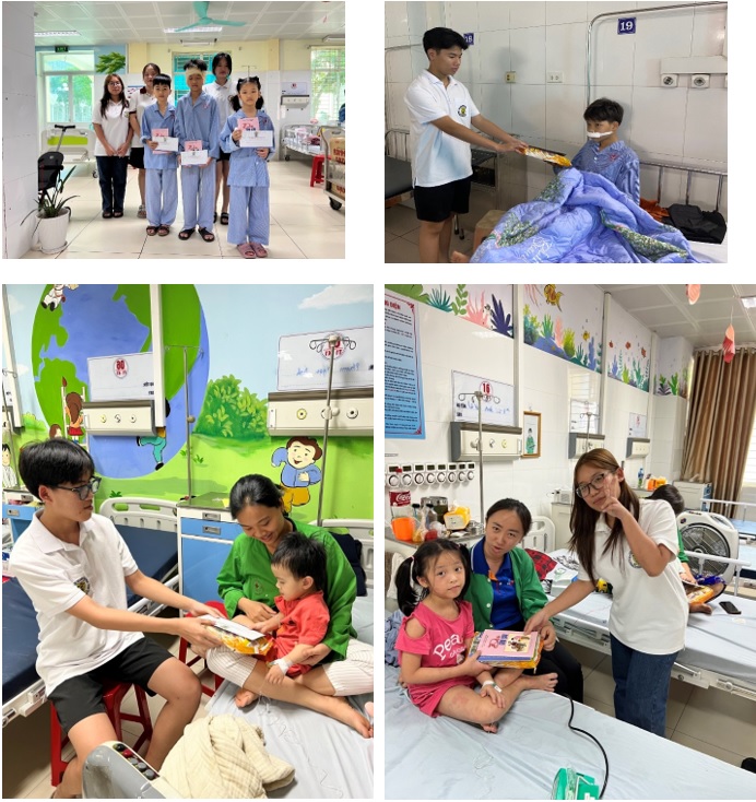 TẶNG QUÀ CHO BỆNH NHÂN NHI NHÂN NGÀY QUỐC TẾ THIẾU NHI 1/6/2023