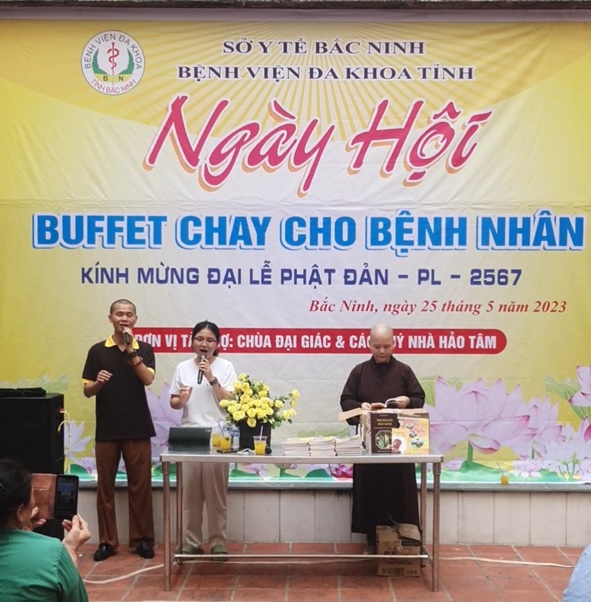 CHƯƠNG TRÌNH “NGÀY HỘI BUFFE CHAY CHO BỆNH NHÂN” KÍNH MỪNG ĐẠI LỄ PHẬT ĐẢN