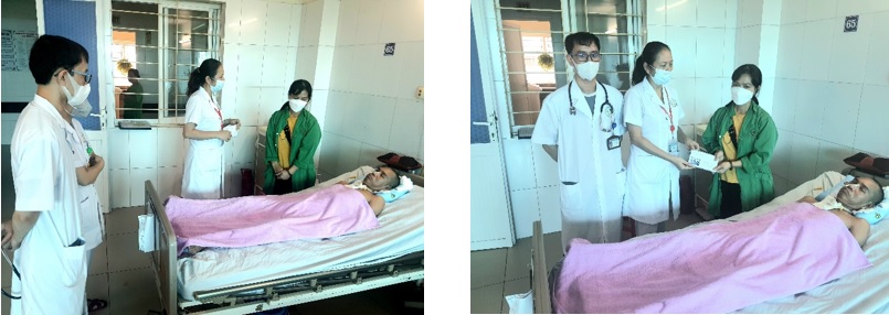 NHÓM CÁN BỘ Y TẾ BẮC NINH HỖ TRỢ BỆNH NHÂN BỊ CHẤN THƯƠNG SỌ NÃO CÓ HOÀN CẢNH KHÓ KHĂN NHÓM CÁN BỘ Y TẾ BẮC NINH HỖ TRỢ BỆNH NHÂN BỊ CHẤN THƯƠNG SỌ NÃO CÓ HOÀN CẢNH KHÓ KHĂN