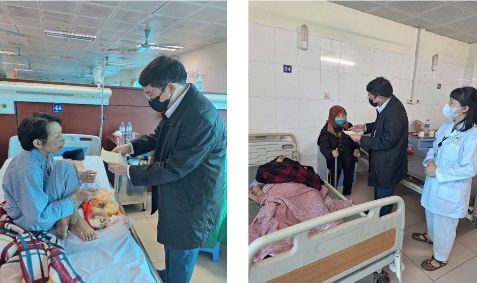 THĂM, ĐỘNG VIÊN VÀ TRAO TẶNG GẦN 10 TRIỆU ĐỒNG ĐẾN VỚI 09 BỆNH NHÂN HOÀN CẢNH KHÓ KHĂN