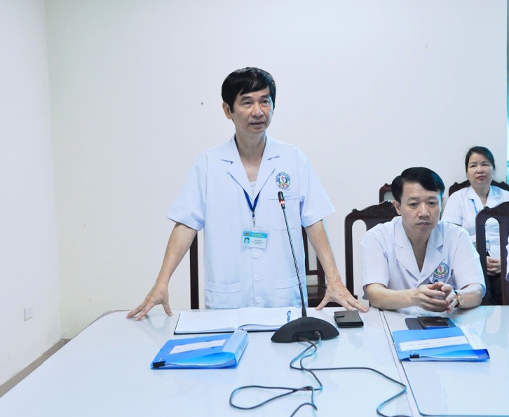 CÔNG BỐ QUYẾT ĐỊNH BỔ NHIỆM LẠI GIÁM ĐỐC BỆNH VIỆN