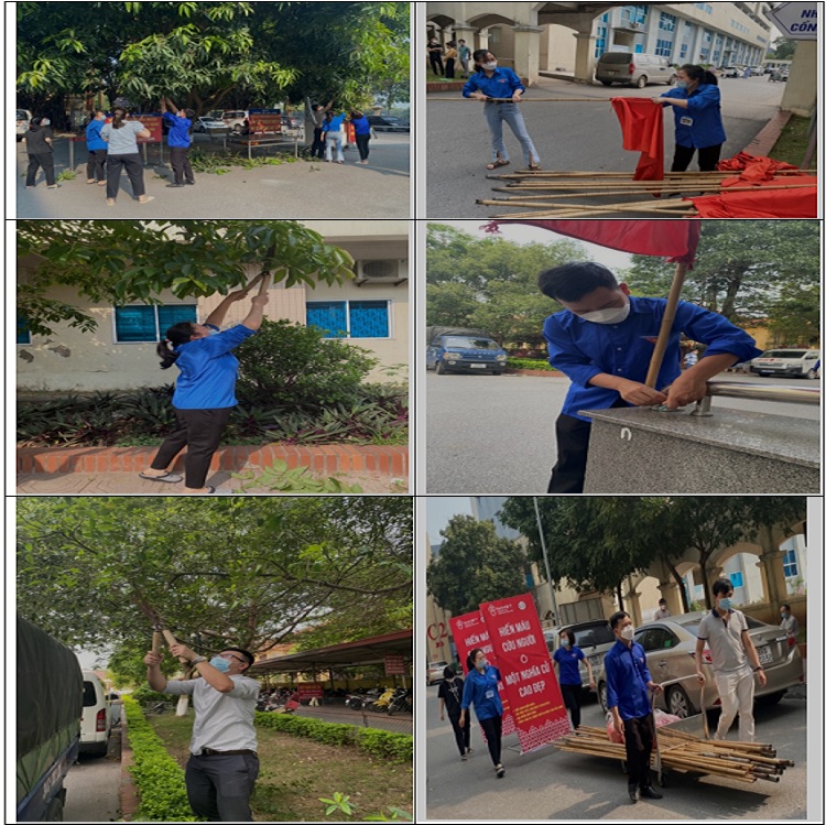 BỆNH VIỆN ĐA KHOA TỈNH BẮC NINH TỔ CHỨC TỔNG VỆ SINH MÔI TRƯỜNG BỆNH VIỆN