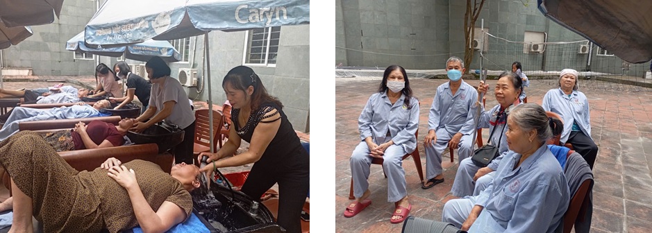 GỘI ĐẦU YÊU THƯƠNG – “SPA NHỎ” ẤM ÁP GIỮA BỆNH VIỆN