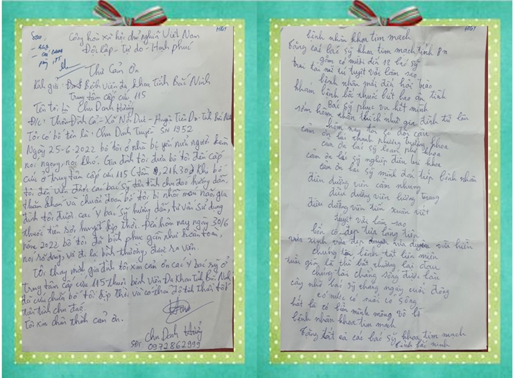 LÁ THƯ NHỎ - HẠNH PHÚC TO ĐỘNG LỰC TO LỚN DÀNH CHO NHỮNG NGƯỜI THẦY THUỐC  
