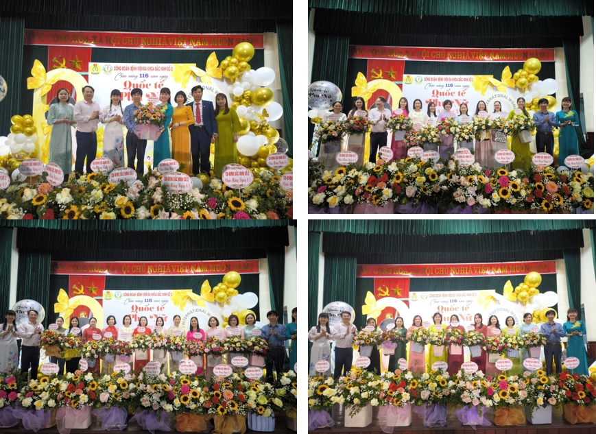 BỆNH VIỆN ĐA KHOA BẮC NINH SỐ 2 TỔ CHỨC GẶP  MẶT KỶ NIỆM 116 NĂM NGÀY QUỐC TẾ PHỤ NỮ 8/3 VÀ 1986 NĂM KHỞI NGHĨA HAI BÀ TRƯNG