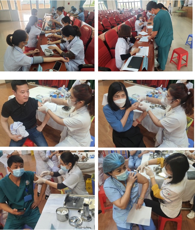 BỆNH VIỆN TRIỂN KHAI TIÊM VẮC XIN CÚM MÙA CHO NHÂN VIÊN Y TẾ NĂM 2023