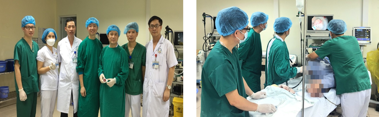 TRIỂN KHAI THÀNH CÔNG KỸ THUẬT MỚI NỘI SOI CAN THIỆP – CẮT HỚT NIÊM MẠC ỐNG TIÊU HÓA ĐIỀU TRỊ UNG THƯ SỚM
