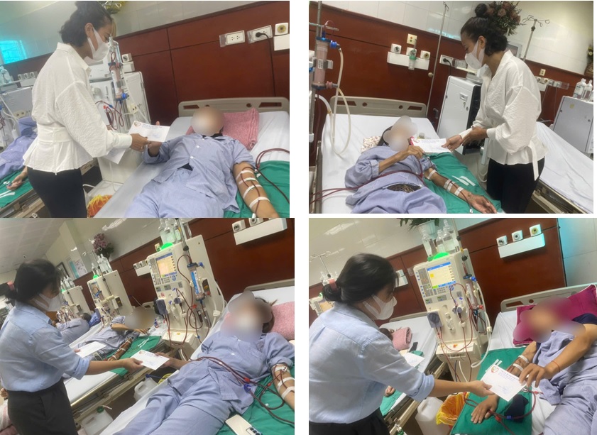 NHỊP CẦU YÊU THƯƠNG TRONG MÙA HIẾU HẠNH TẠI BỆNH VIỆN