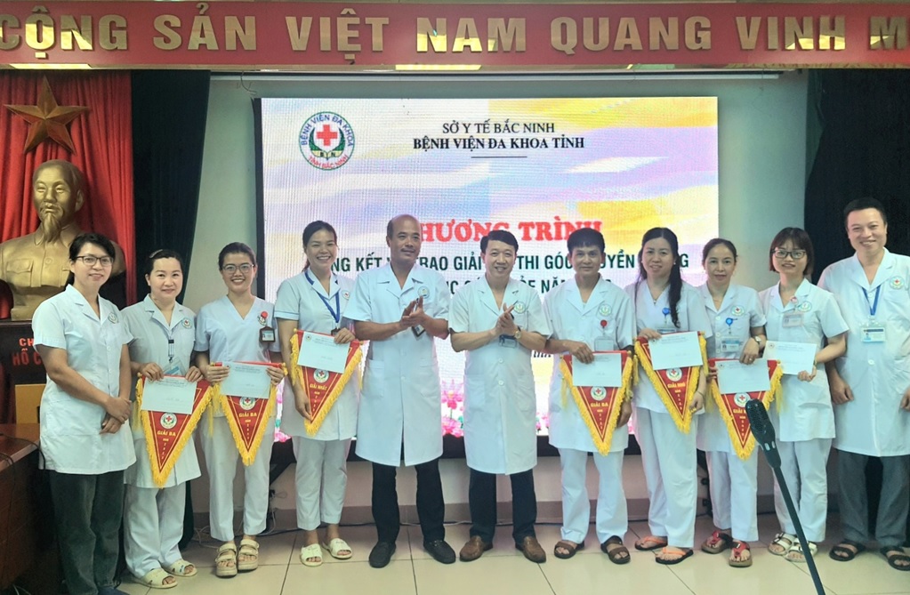 CHI HỘI ĐIỀU DƯỠNG TỔ CHỨC HỘI THI “GÓC TRUYỀN THÔNG GIÁO DỤC SỨC KHỎE”.