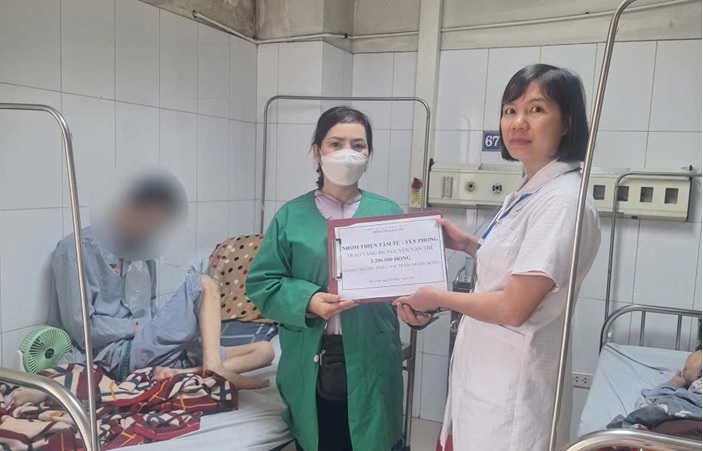 TRAO GỬI YÊU THƯƠNG TỚI NGƯỜI BỆNH  HOÀN CẢNH KHÓ KHĂN TUẦN 1 THÁNG 4.2026