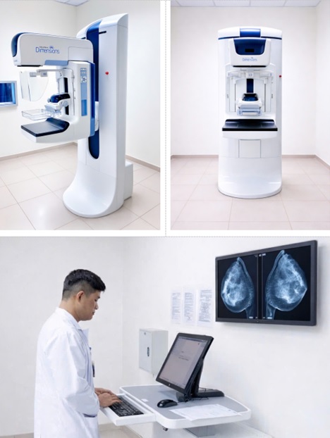 CHỤP X-QUANG TUYẾN VÚ – PHƯƠNG PHÁP HỖ TRỢ PHÁT HIỆN SỚM UNG THƯ VÚ TẠI BỆNH VIỆN ĐK BẮC NINH SỐ 2