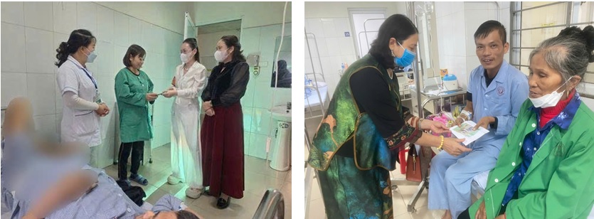 ĐIỂM TỰA NHÂN ÁI CHO NGƯỜI BỆNH CÓ HOÀN CẢNH KHÓ KHĂN TẠI BỆNH VIỆN ĐK BẮC NINH SỐ 2