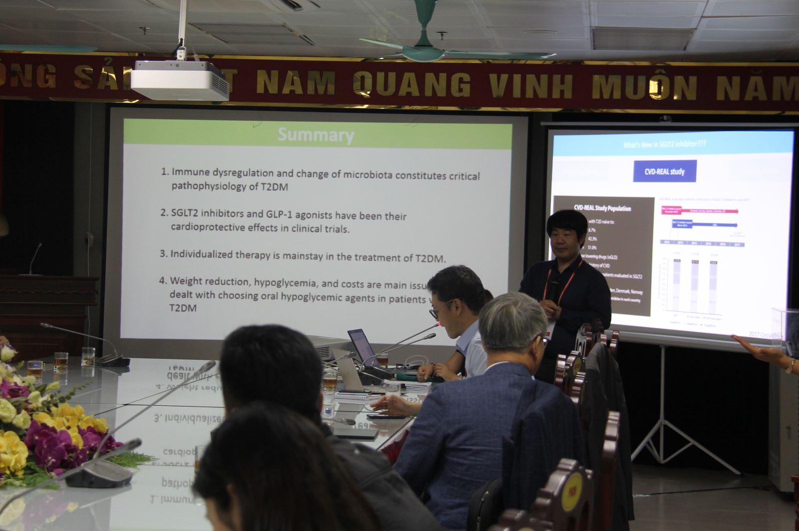 GS. Jung Tae Du – Bệnh viện Chikgok trình bày tại Hội thảo